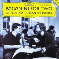 パガニーニ（1782-1840）/Paganini For Two-duos For Guitar ＆ Violin： Shaham(Vn) Sollscher(G)
