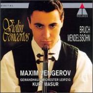 Mendelssohn / Bruch/Violin Concertos： Vengerov Masur / Lgo