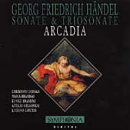 ヘンデル（1685-1759）/Sonatas Trio Sonatas： Arcadia