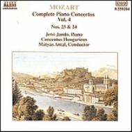 モーツァルト（1756-1791）/Piano Concerto.23 24： Jando / Antal