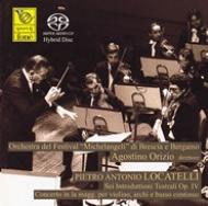 ロカテッリ（1695-1764）/Violin Concerto Overtures： Orizio / Bergamo Festival.o (Hyb)