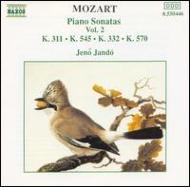 モーツァルト（1756-1791）/Piano Sonatas Vol.2： Jando