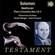 ベートーヴェン（1770-1827）/Piano Concerto.3 4： Solomon(P)menges Cluytens / Po