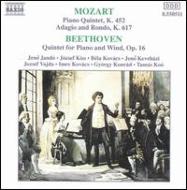 Mozart / Beethoven/Quintets For Piano ＆ Winds： Jando Kiss