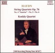 ハイドン（1732-1809）/String Quartet 78 79 80 ： Kodaly Q