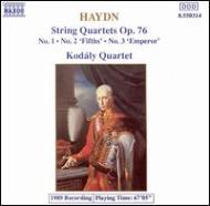 ハイドン（1732-1809）/String Quartet.75 76 77： Kodaly Q