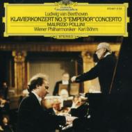ベートーヴェン（1770-1827）/Piano Concerto.5： Pollini Bohm / Vpo