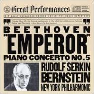 ベートーヴェン（1770-1827）/Piano Concerto 5 ： Serkin(P) Bernstein / Nyp