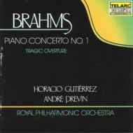 ブラームス（1833-1897）/Piano Concerto.1： Gutierrez Previn / Rpo +tragic Overture (Re-issue)