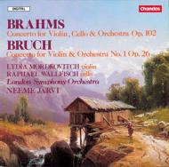 Brahms / Bruch/Doppelkonzert / Vn. con.1： Mordkovitch Wallfisch / Jarvi / Lso