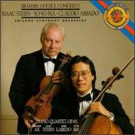 ブラームス（1833-1897）/Double Concerto： Stern Ma Abbado / Cso +piano Quartet.3： Ax Laredo