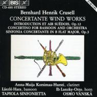 クルーセル（1775-1838）/Concertante Wind Works： Vanska / Tapiola Sinfonietta Etc