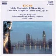 エルガー（1857-1934）/Violin Concerto： Dong-suk Kang / Leaper Cockaigne Overture