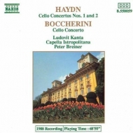 ハイドン（1732-1809）/Cello Concerto.1 2： Kanta(Vc) Breiner / Capella Istrop +boccherini