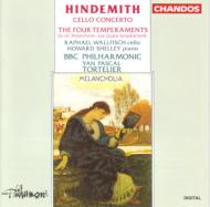 ヒンデミット（1895-1963）/Cello Concerto： Wallfisch / Tortelier / Bbc. po Four Temperaments