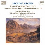 メンデルスゾーン（1809-1847）/Piano Concertos.1 2： Firth / Stankovsky / Slovak State. po