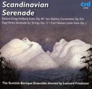 オムニバス（管弦楽）/Scandinavian Serenade： Friedman / Scottish Baroque Ensemble