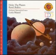 ホルスト (1874-1934)/The Planets： Maazel / French National O +ravel： Bolero