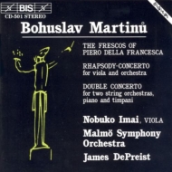 マルチヌー（1890-1959）/Rhapsody-concerto Etc： 今井信子 Depreist / Malmo. so