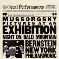 ムソルグスキー（1839-1881）/Pictures At An Exhibition Etc： Bernstein / Nyp