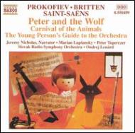 Prokofiev / Saint-saens/Peter ＆ Wolf / Le Carnaval Des Animaux： Lenard / Slovak Rso +britten