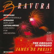 オムニバス（管弦楽）/Bravura-respighi R.strauss Lutoslawski： Depreist / Oregon. so