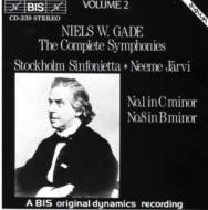ガーゼ（ゲーゼ、ガーデ）/Sym.1 8： Jarvi / Stockholm Sinfonietta