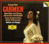 ビゼー（1838-1875）/Carmen： Karajan / Bpo Baltsa Carreras Ricciarelli Van Dam