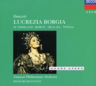ドニゼッティ（1797-1848）/Lucrezia Borgia： Bonynge / National Po Sutherland M.horne Aragall