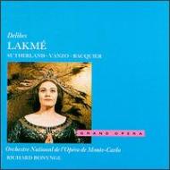 ドリーブ (1836-1891)/Lakme： Bonynge / Monte Carlo Opera Sutherland Vanzo Bacquier