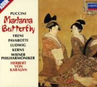 プッチーニ (1858-1924)/Madama Butterfly： Karajan / Vpo Freni Pavarotti C.ludwig Kerns