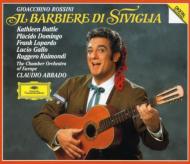 ロッシーニ（1792-1868）/Il Barbiere Di Siviglia： Abbado / Coe Domingo Battle Lopardo