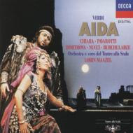 ヴェルディ（1813-1901）/Aida： Maazel / Teatro Alla Scala Chiara Pavarotti Dimitrova Nucci