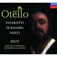 ヴェルディ（1813-1901）/Otello： Solti / Cso Pavarotti Te Kanawa Nucci
