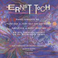 トッホ（1887-1964）/Piano Concerto.1 Etc： T.crow(P)botstein / Hamburg. so