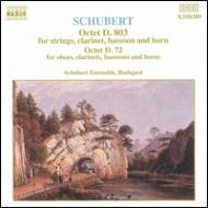 シューベルト（1797-1828）/Octet Etc： Budapest Schubert Ensemble