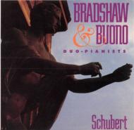 シューベルト（1797-1828）/Piano Duets： Bradshaw / Buono