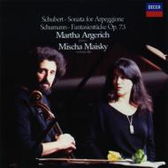 シューベルト（1797-1828）/Arpeggione Sonata： Maisky(Vc) Argerich(P) +schumann