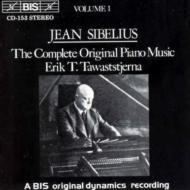 シベリウス（1865-1957）/Piano Works.1： Tawaststjerna
