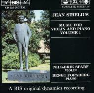 シベリウス（1865-1957）/Violin ＆ Piano.1： Sparf Forsberg
