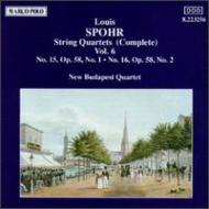 シュポア（1784-1859）/String Quartet.15 16： New Budapest Q