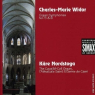 ヴィドール（1844-1937）/Organ Symphony 5 6 ： Nordstago
