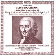 ボッケリーニ（1743-1805）/Stabat Mater For 3 Voices Op.61
