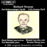 シュトラウス、リヒャルト（1864-1949）/Kramerspiegel Vc. sonata： Skram(Bs-br) Lavotha(Vc) Etc