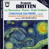 ブリテン（1913-1976）/Illuminations Phaedra Etc： Eda-pierre(S) Ensemble Instrumental Audoli