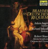 ブラームス（1833-1897）/Ein Deutsches Requiem： R.shaw / Atlanta So ＆ Cho Auger Stilwell