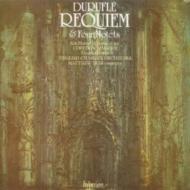 デュリュフレ (1902-1986)/Requiem ＆ 4 Motets： Best / Eco Corydon Singe