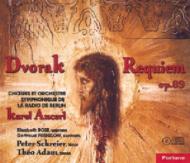 ドヴォルザーク（1841-1904）/Requiem： Ancerl / Berlin. rso