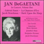 Mezzo-soprano ＆ Alto Collection/Jan De Gaetani In Concert Vol.1-faure Druckman