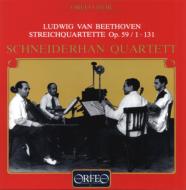 ベートーヴェン（1770-1827）/String Quartet.7 14： Schneiderhan.q Live